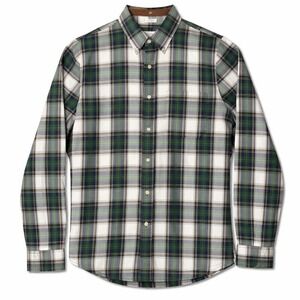 Abercrombie & Fitch Muscle Fit Plaid Button Down Shirt Mens XXL Preppy Timeless